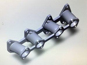 Collecteur Adm MATRA JRD 2.2L en ONYX/Carbone