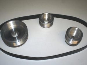Kit 3 poulies alu
