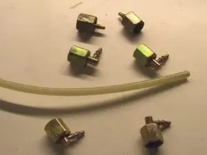 Tuyau injection 2 X 6 mm en  (1 mètre)